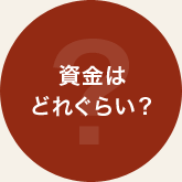 資金はどれぐらい？